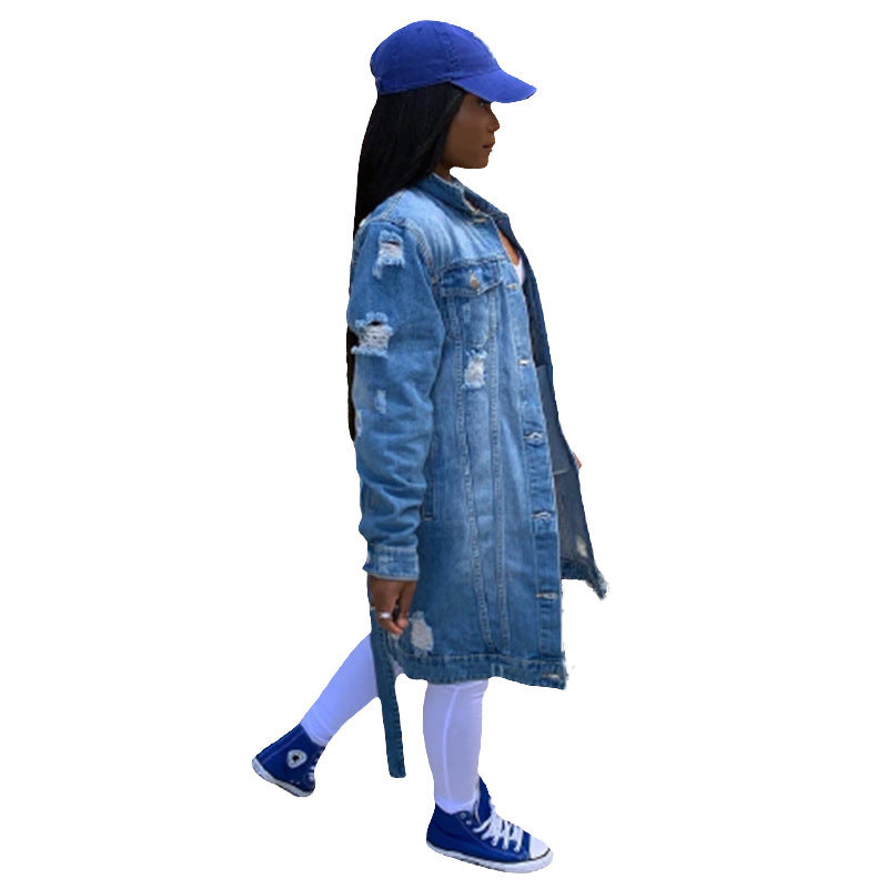 Graphic Denim Jacket
