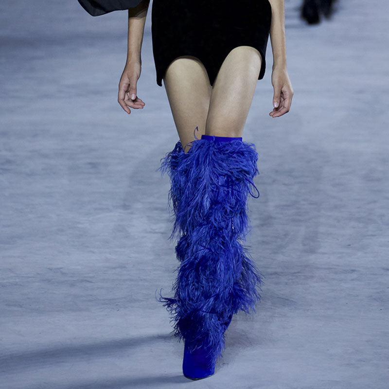 Feather Boots
