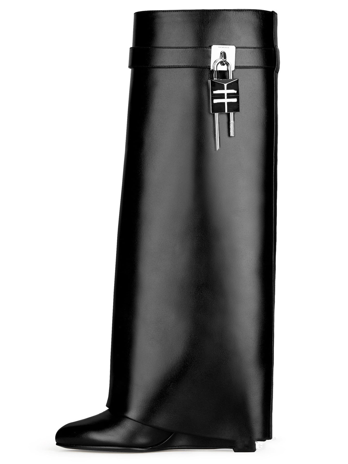 Tall Padlock Boots