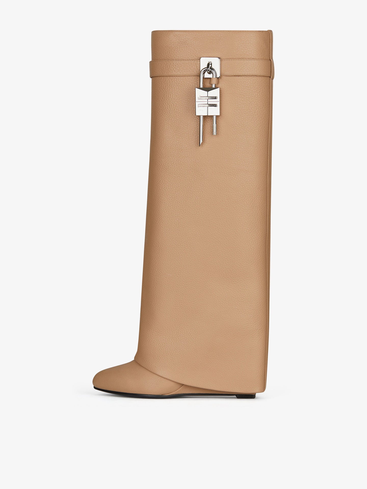 Tall Padlock Boots