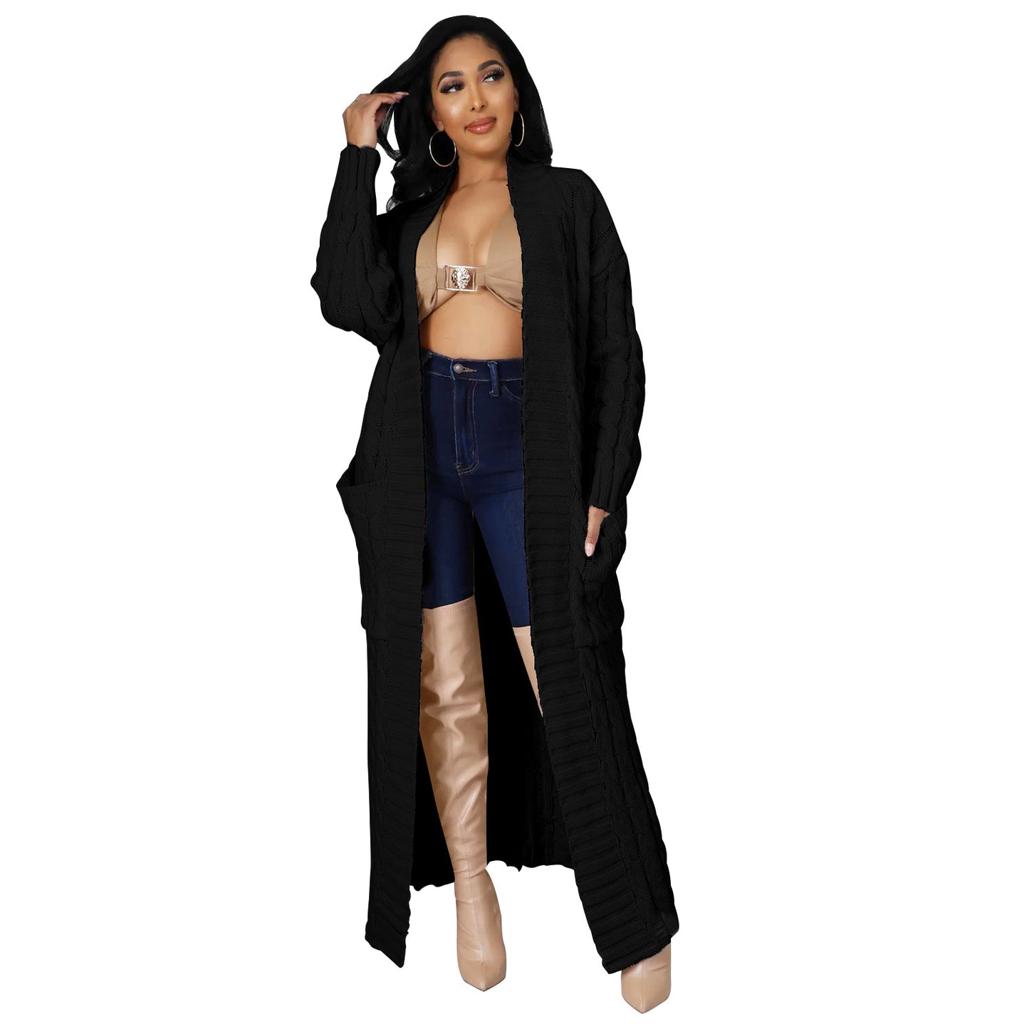 Floor Length Cardigan
