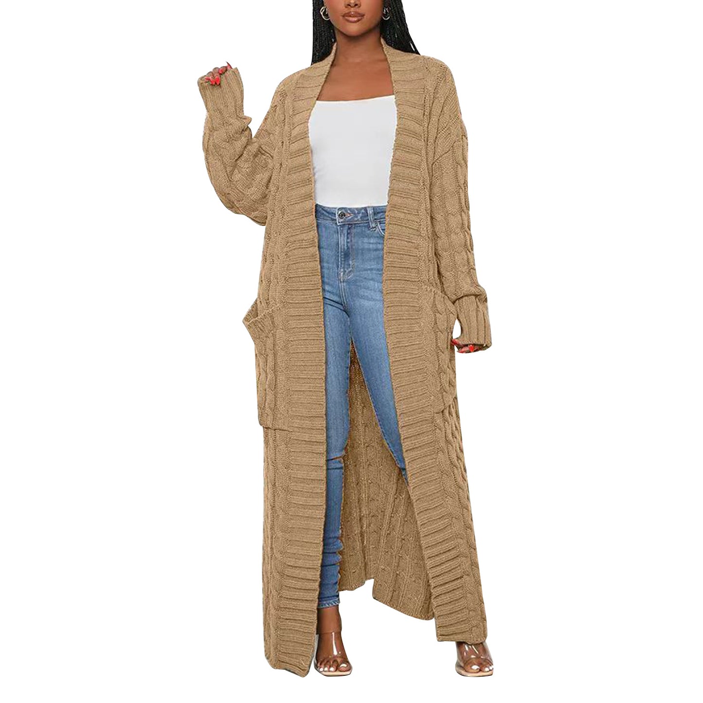 Floor Length Cardigan
