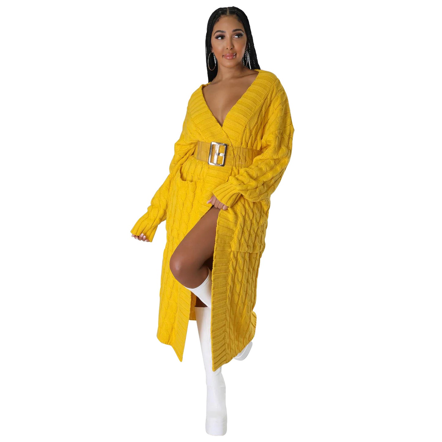 Floor Length Cardigan