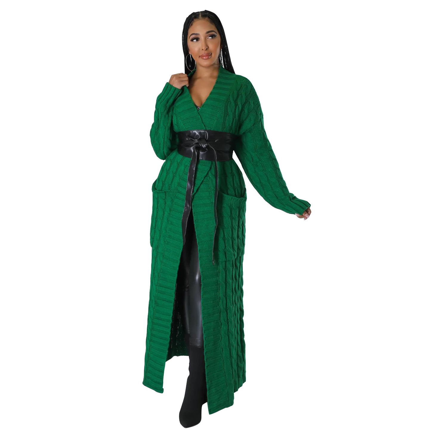 Floor Length Cardigan