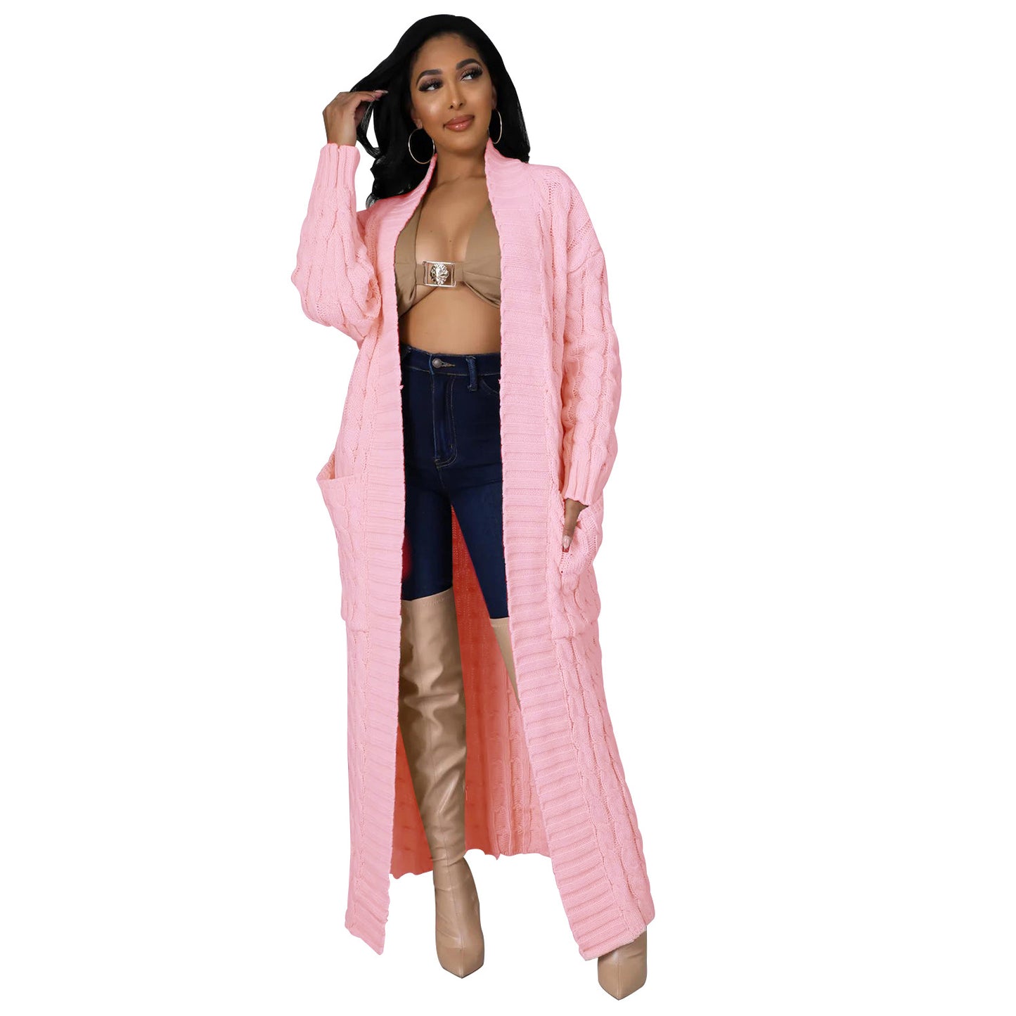 Floor Length Cardigan