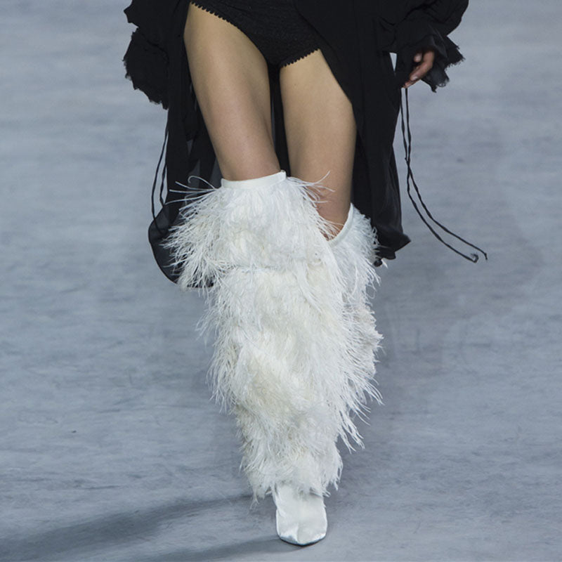 Feather Boots