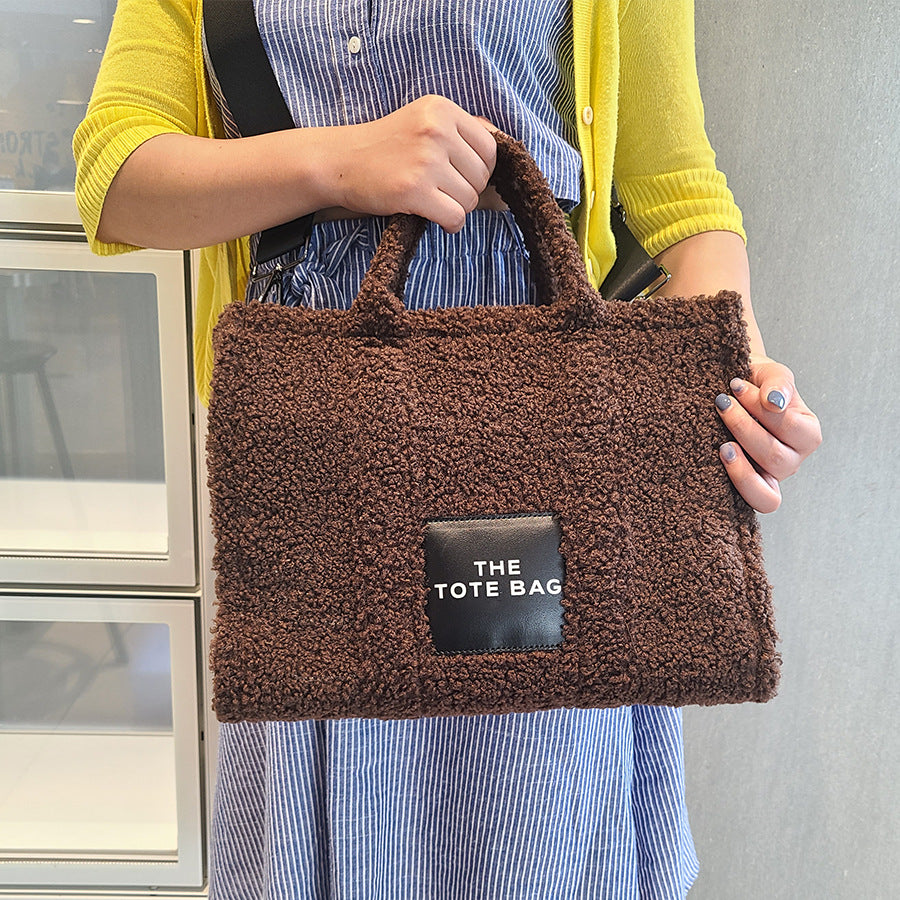 Fuzzy Tote Bag