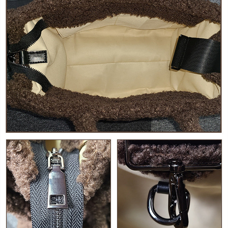 Fuzzy Tote Bag