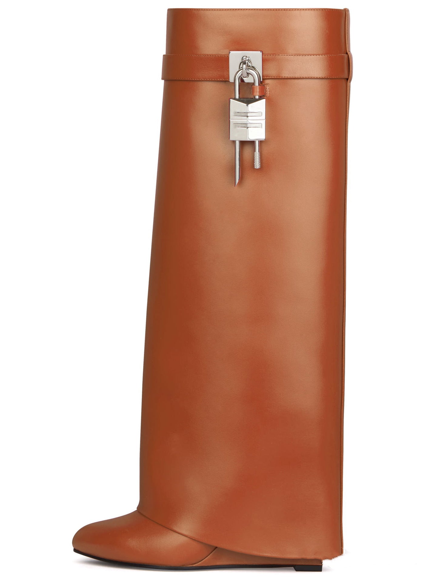 Tall Padlock Boots