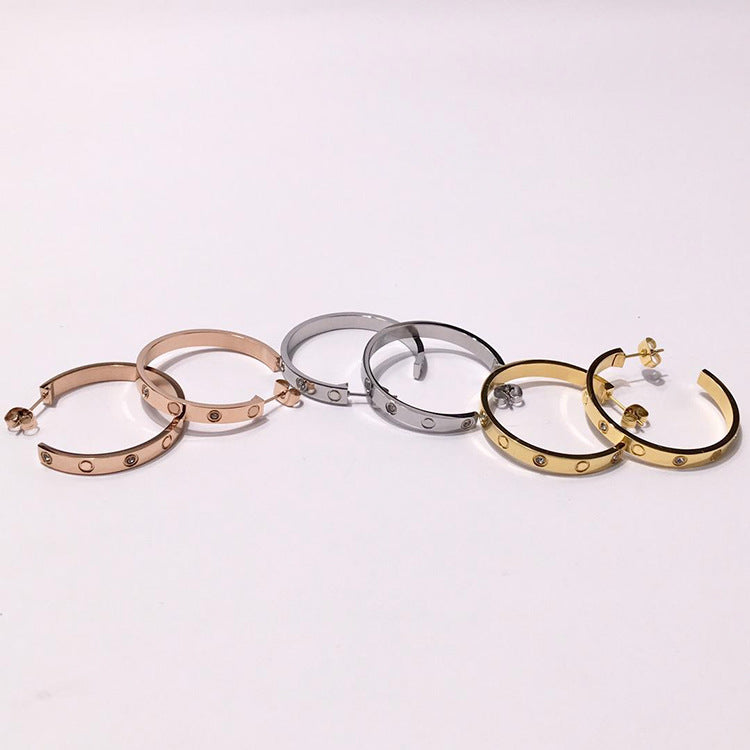 Titanium Steel Earrings