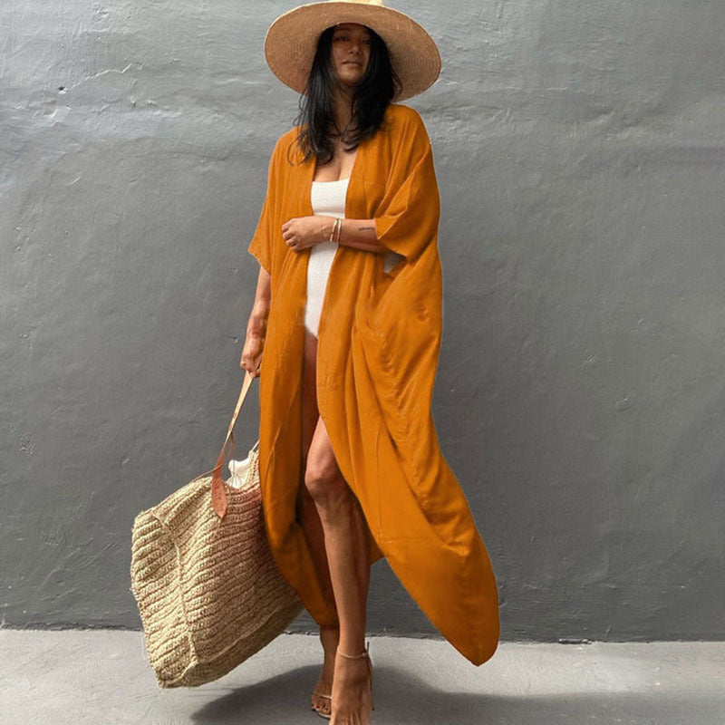 Solid Color Cardigan