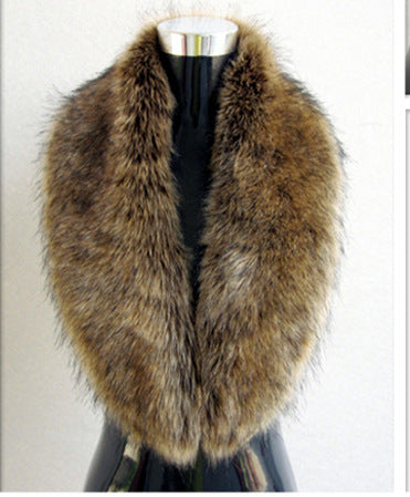 Faux Fur Shawl