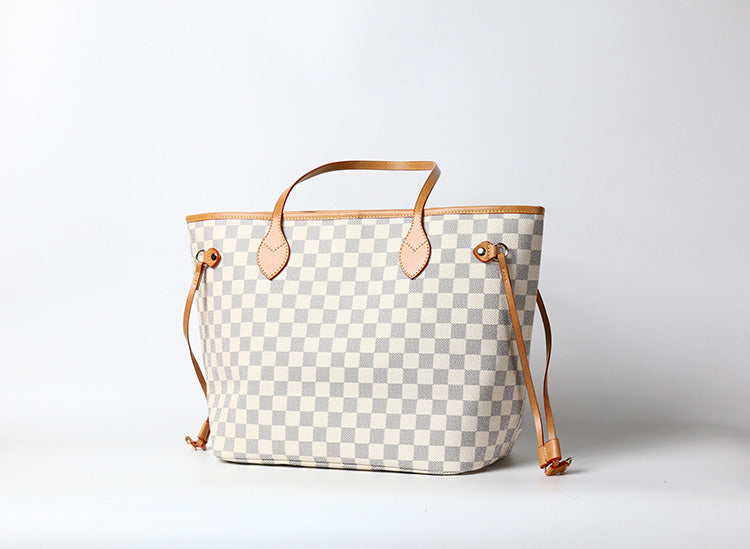 Checkered Tote Bag