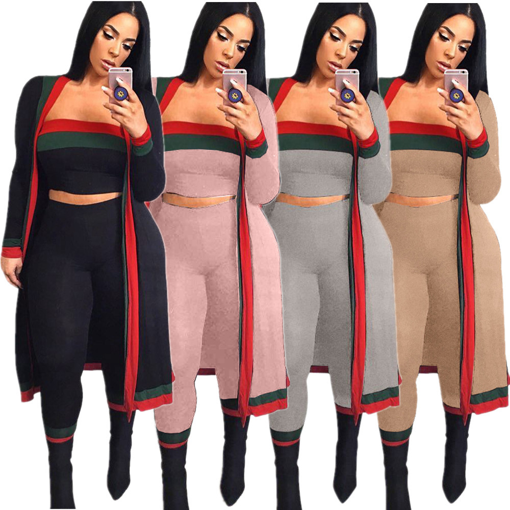 Three-Piece Cardigan Set