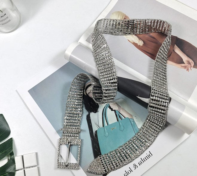 Luxury Rhinestone Belt