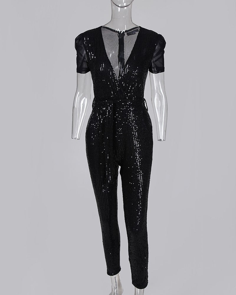 Sequined Jumpsuit