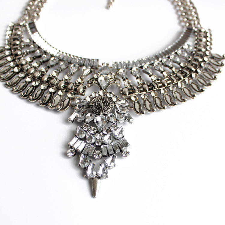 Diamond Statement Necklace