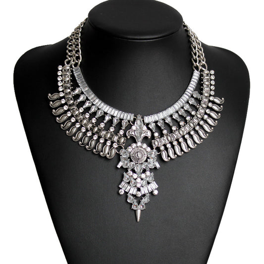 Diamond Statement Necklace