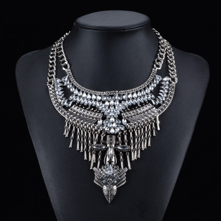 Diamond Statement Necklace