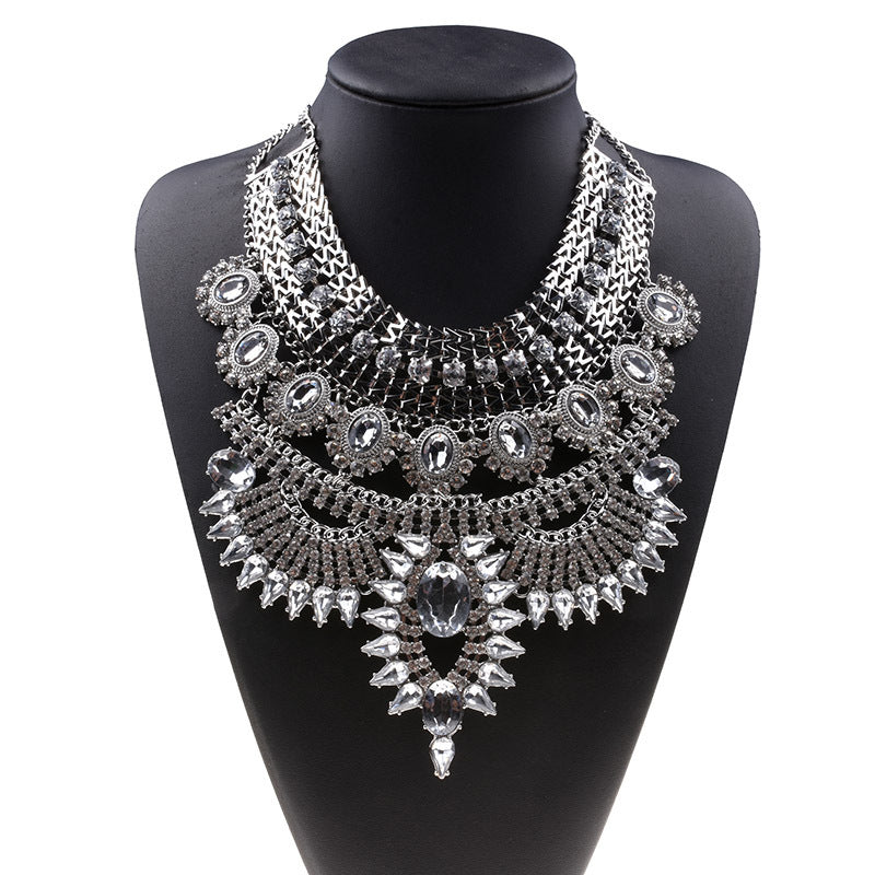 Diamond Statement Necklace