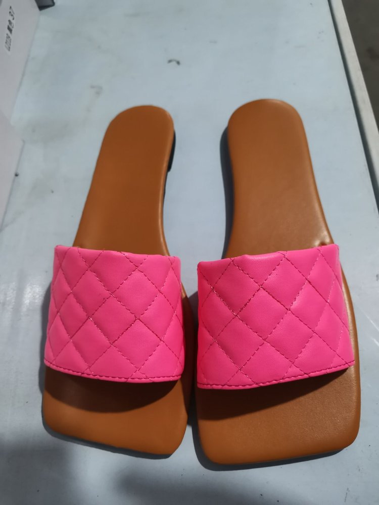 Quilted Flat Sandals