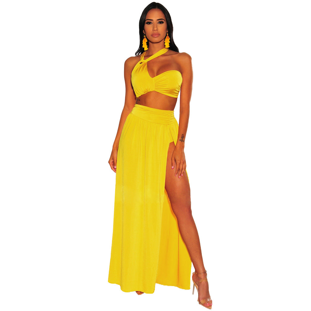 Halter Swimsuit Set