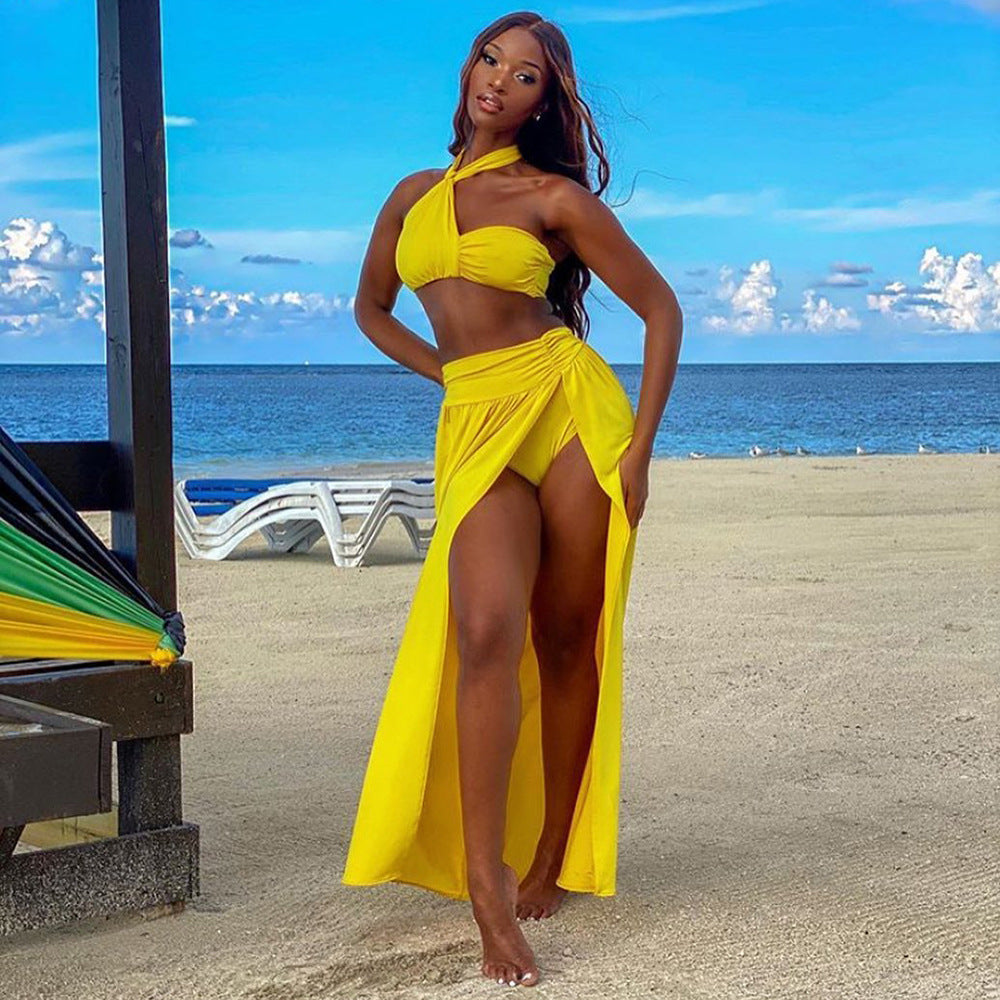 Halter Swimsuit Set
