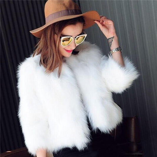 Faux Fur Short Coat