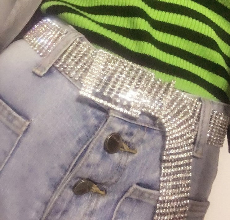 Luxury Rhinestone Belt