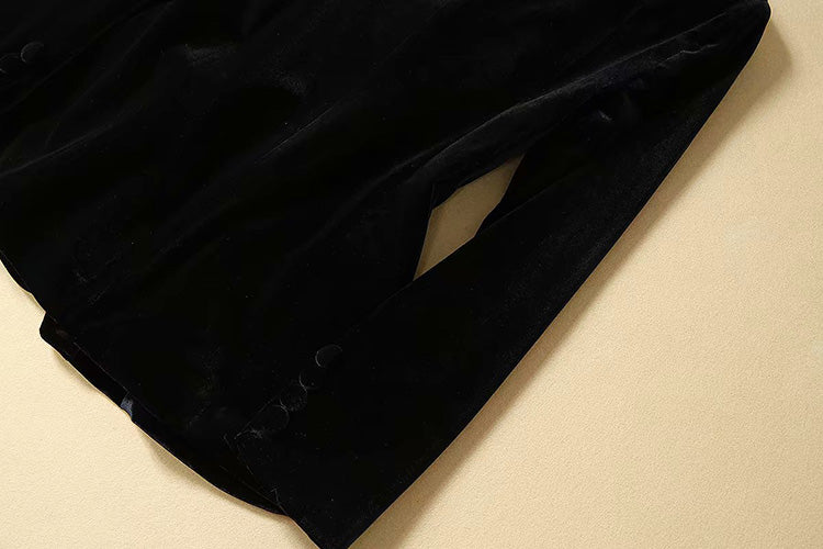 Velvet Two Piece Suit