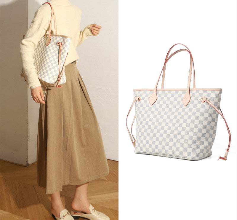 Checkered Tote Bag