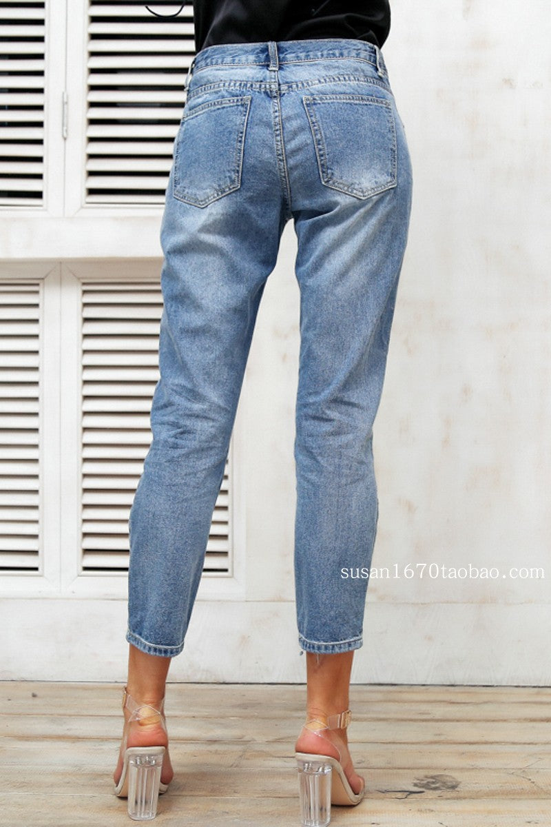 Sequined Jeans