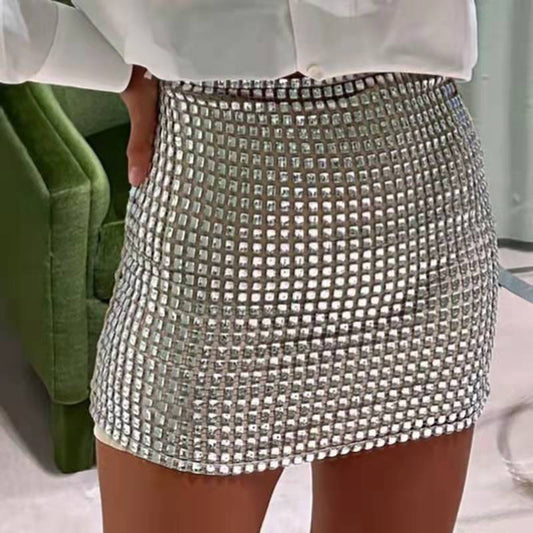Sequin Hip Skirt