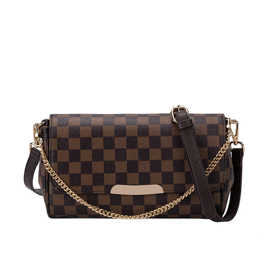 Checkered Crossbody Bag