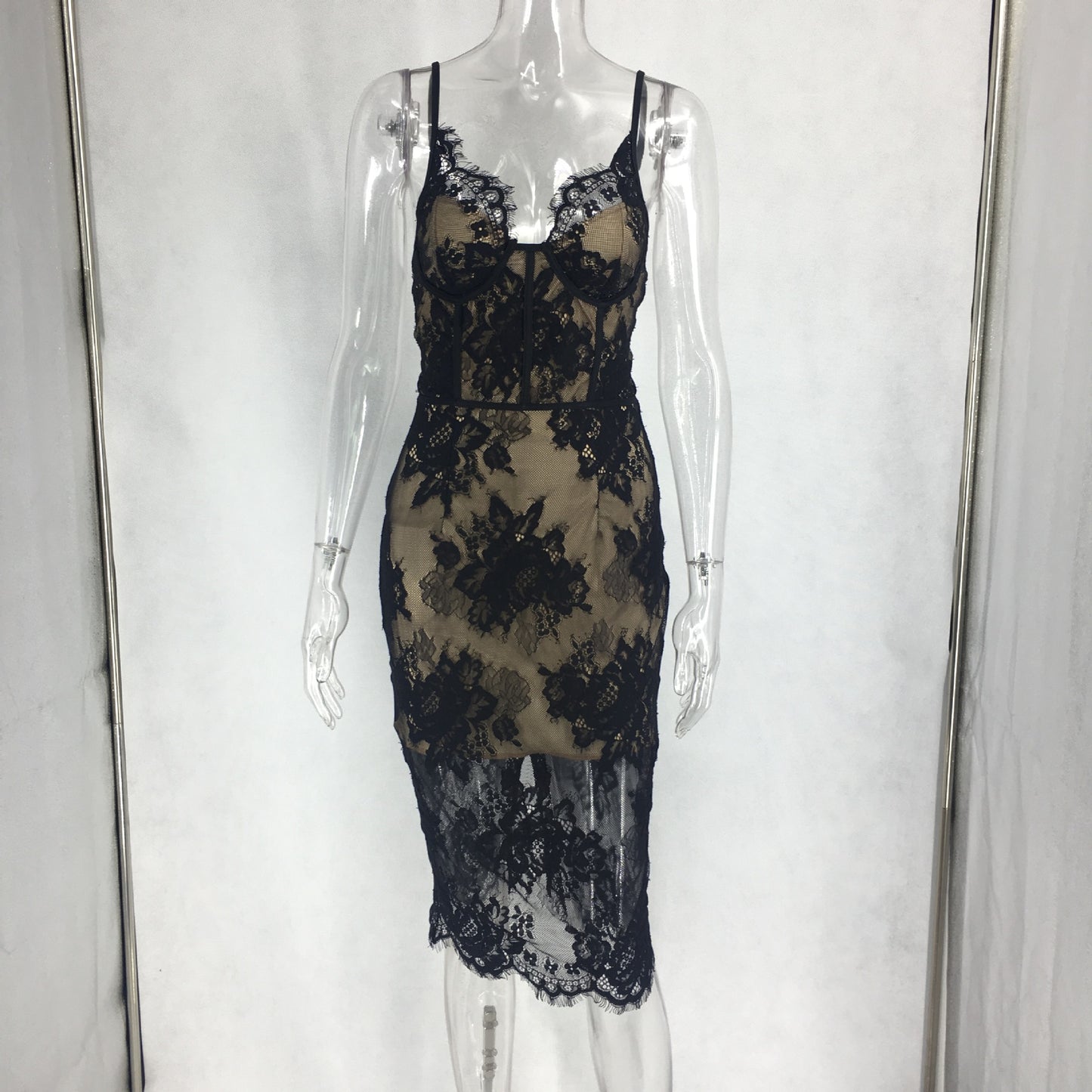 Lace Embroidered Dress