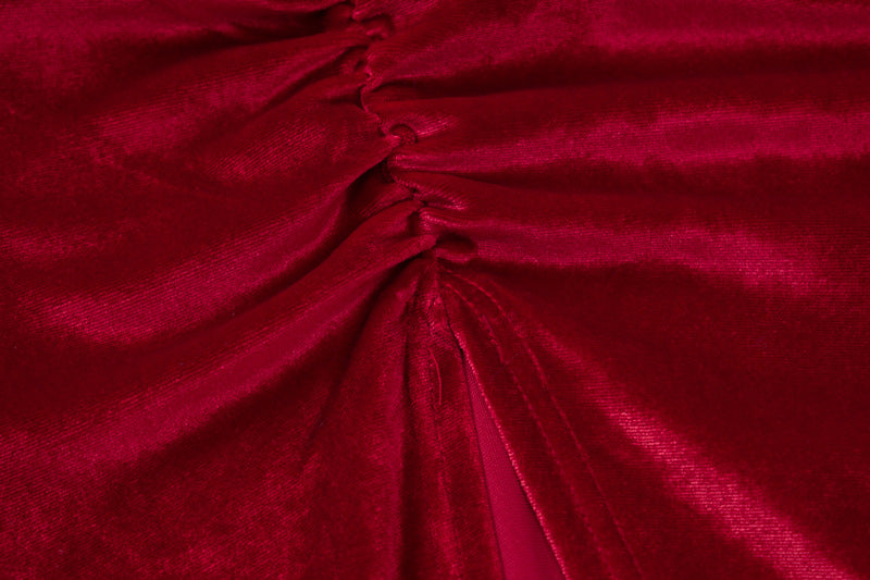 One Shoulder Long Sleeve Dress