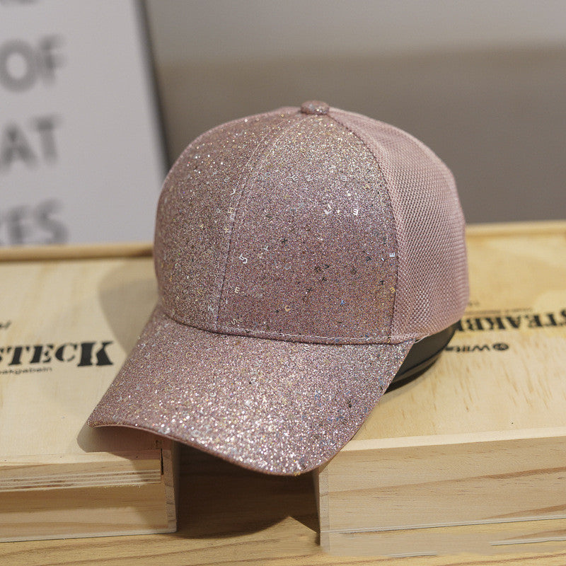 Mesh Sequin Hat