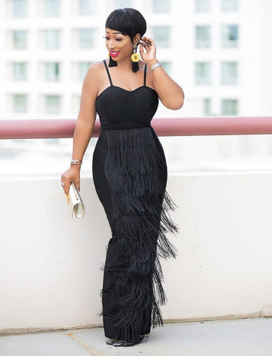 Long Tassel Dress