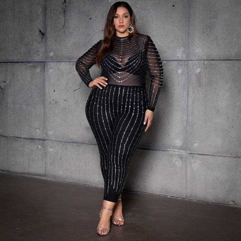 Rhinestone Jumpsuit
