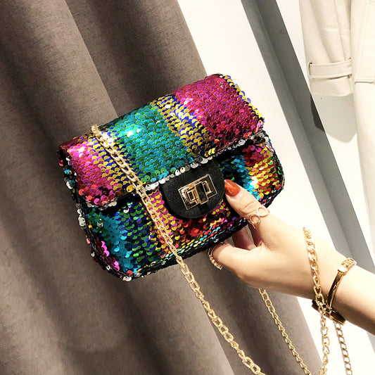 Sequin Crossbody Bag