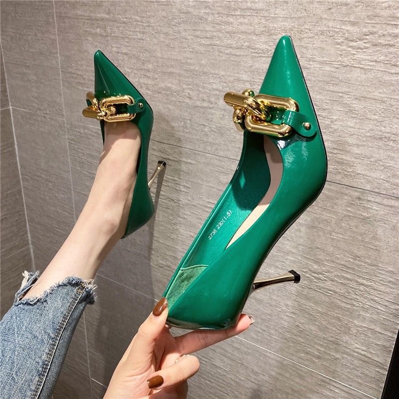 Pointed French High Heels Stiletto
