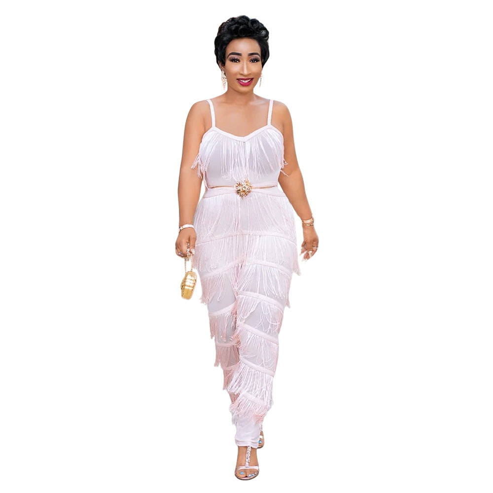 Fringed Jumpsuit