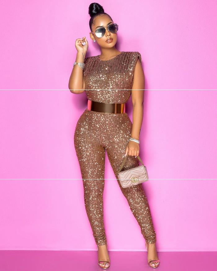 Sequined Jumpsuit
