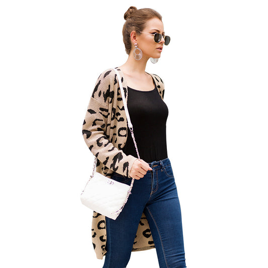 Leopard Cardigan Sweater