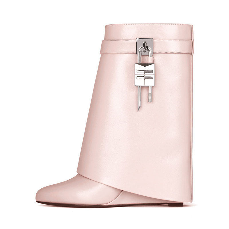 Short Padlock Boots