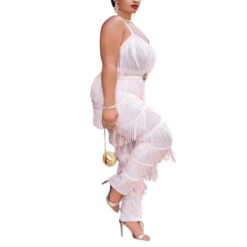 Fringed Jumpsuit