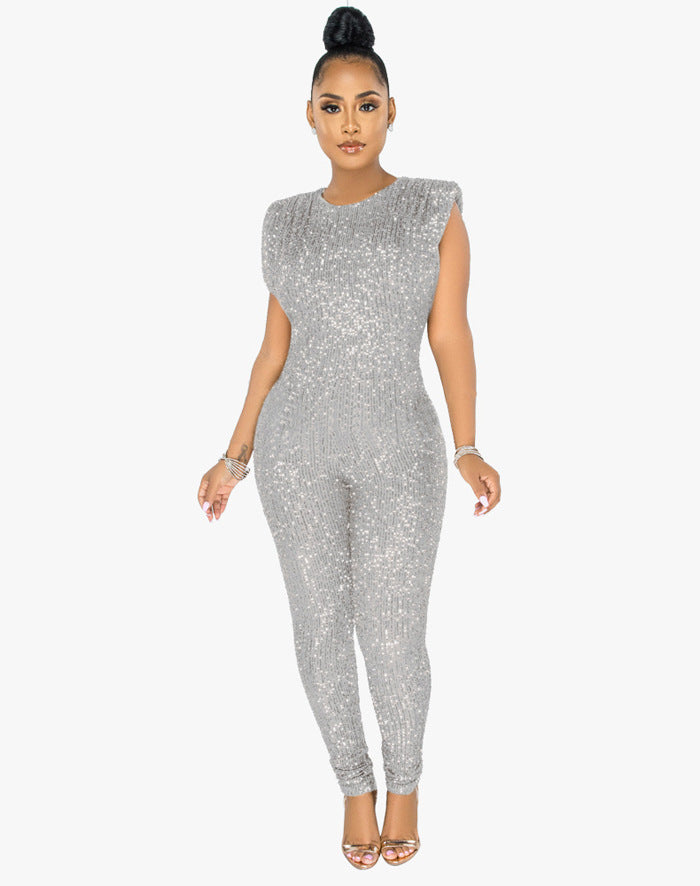 Sequined Jumpsuit