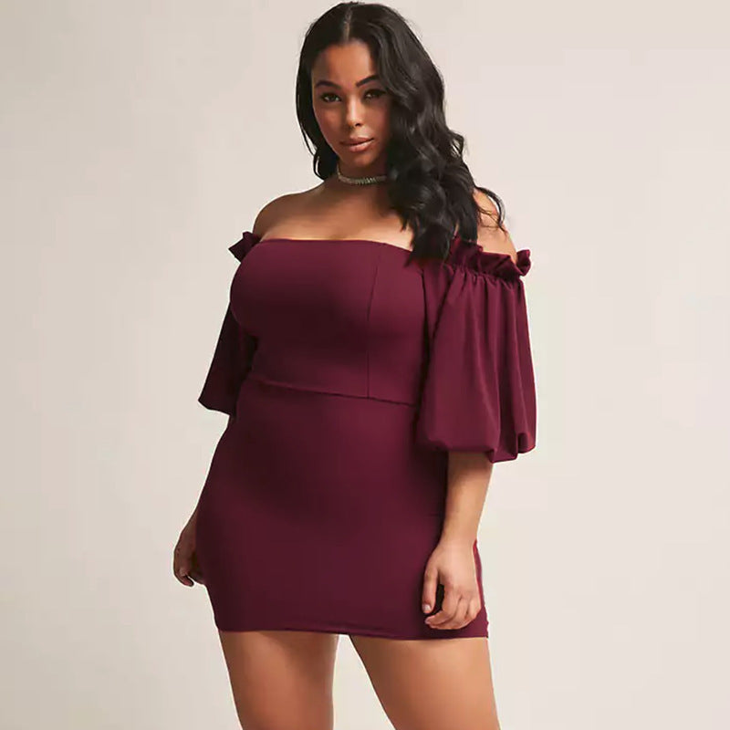 Balloon Sleeve Dress