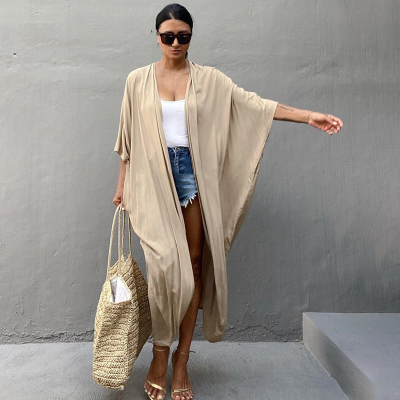 Solid Color Cardigan