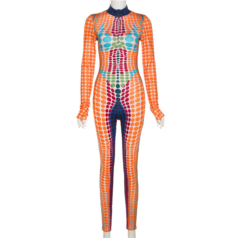 Polka Dot Jumpsuit